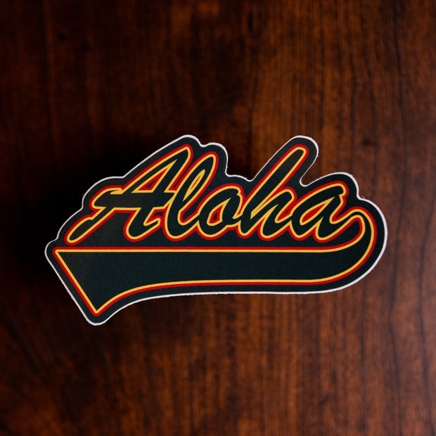 Retro Aloha Sticker V1