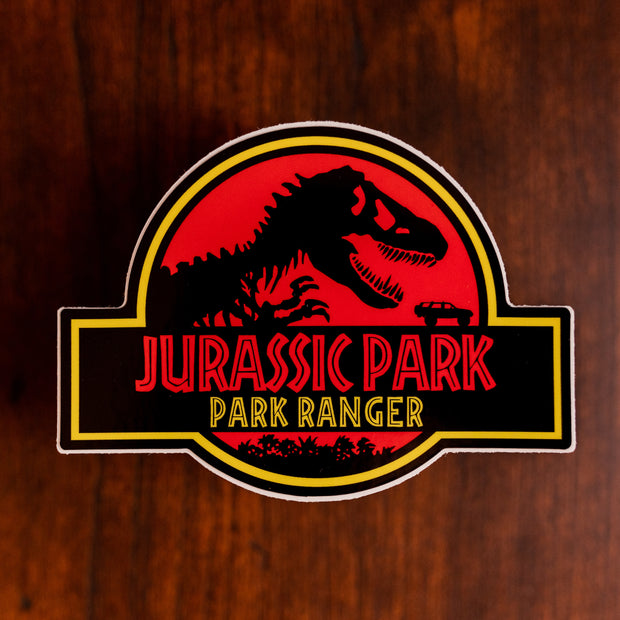 Jurassic Park Ranger Sticker