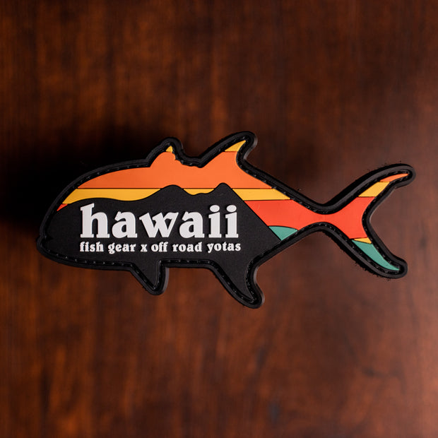 Hi Fish Gear x Hawaii Off Road Yotas Patch V2