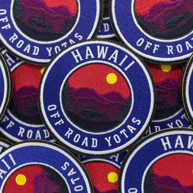 Vintage Hawaii Off Road Yotas Patch - Hawaii Off Road Yotas