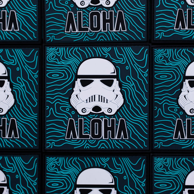 Stormtrooper x ALOHA Contour Map Patch - Hawaii Off Road Yotas