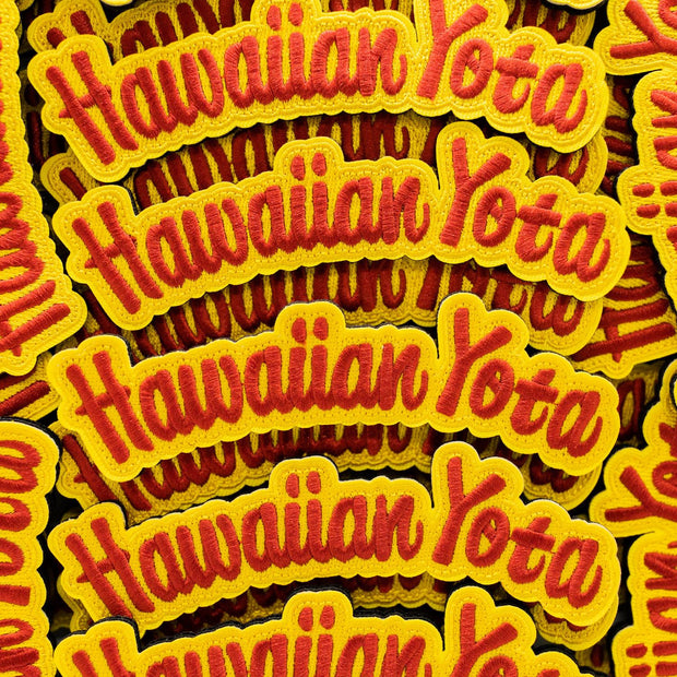 Hawaiian Yota Patch - Hawaii Off Road Yotas
