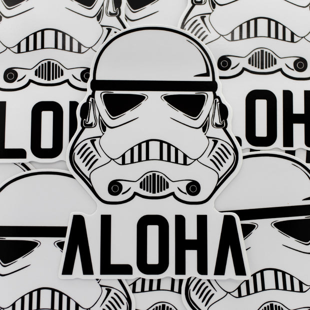 Stormtrooper ALOHA v2 Sticker - Hawaii Off Road Yotas