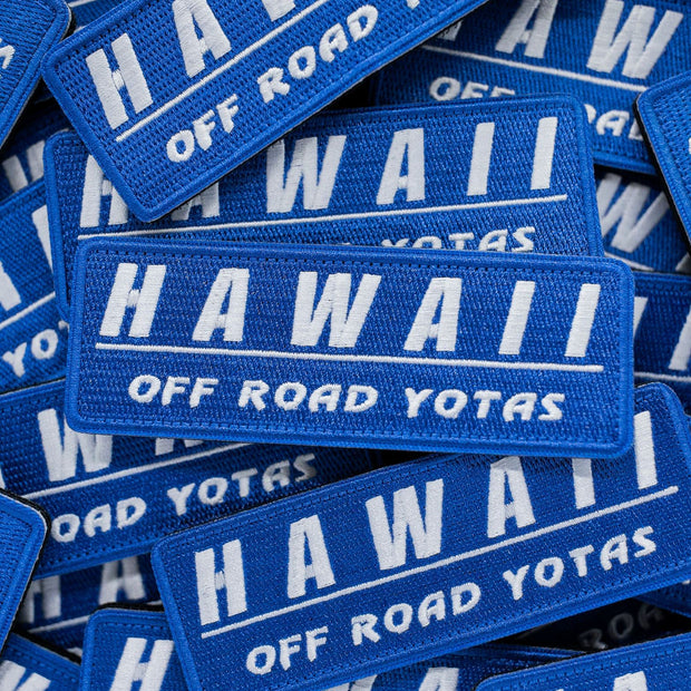 Kings Hawaii Off Road Yotas Patch - Hawaii Off Road Yotas