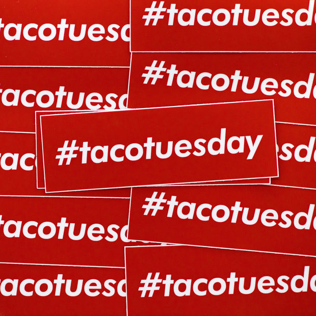 #tacotuesday Sticker - Hawaii Off Road Yotas