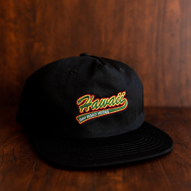 Retro Hawaii Off Road Yotas 5-Panel Camper Hat