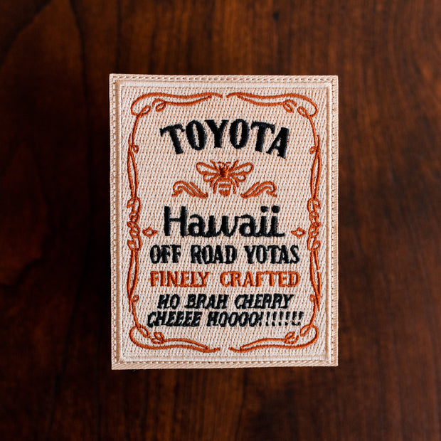 Hawaii Off Road Yotas Jack Daniel's "Honey" Patch