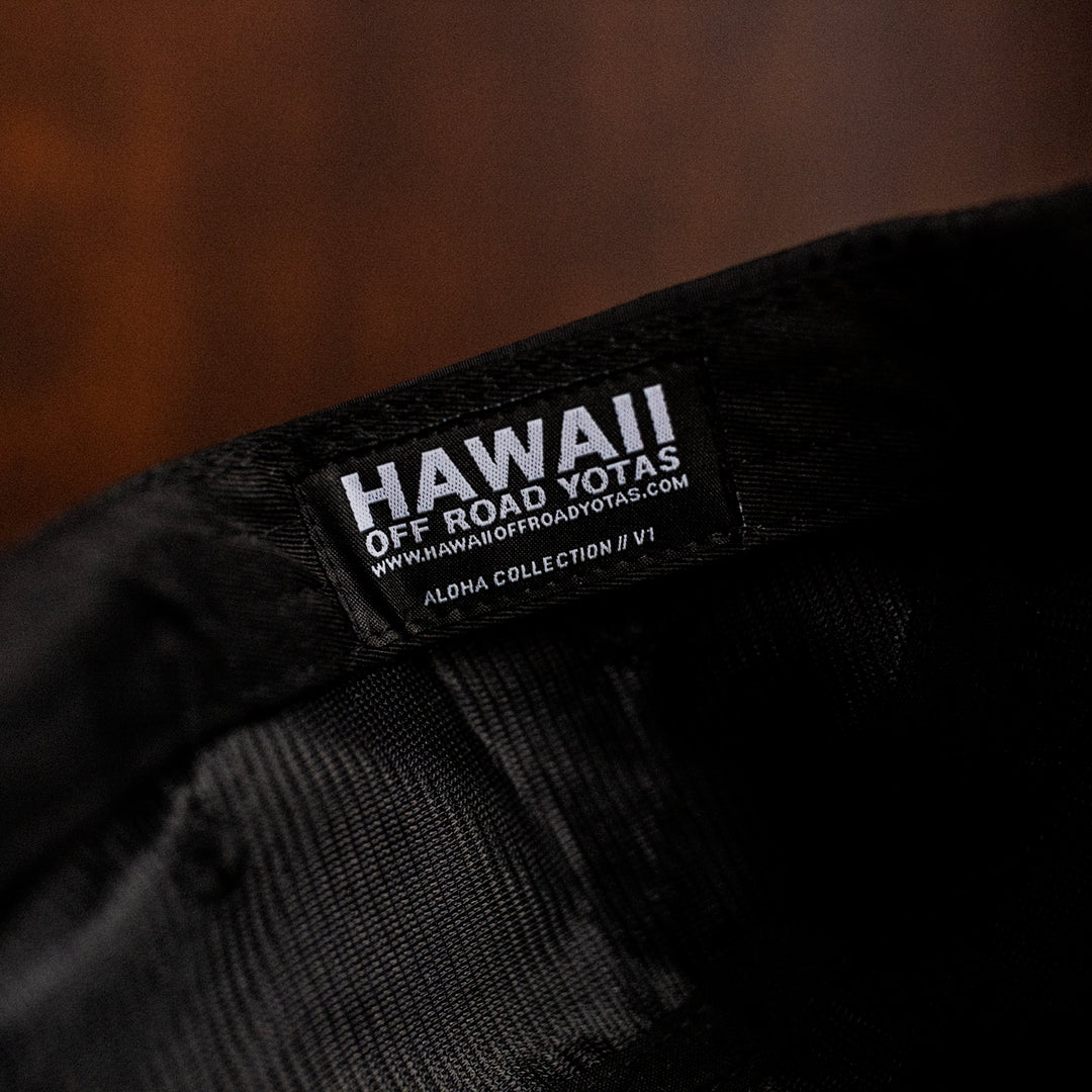 Aloha Jazz Cup 5-Panel Nylon Camper Hat – Hawaii Off Road Yotas