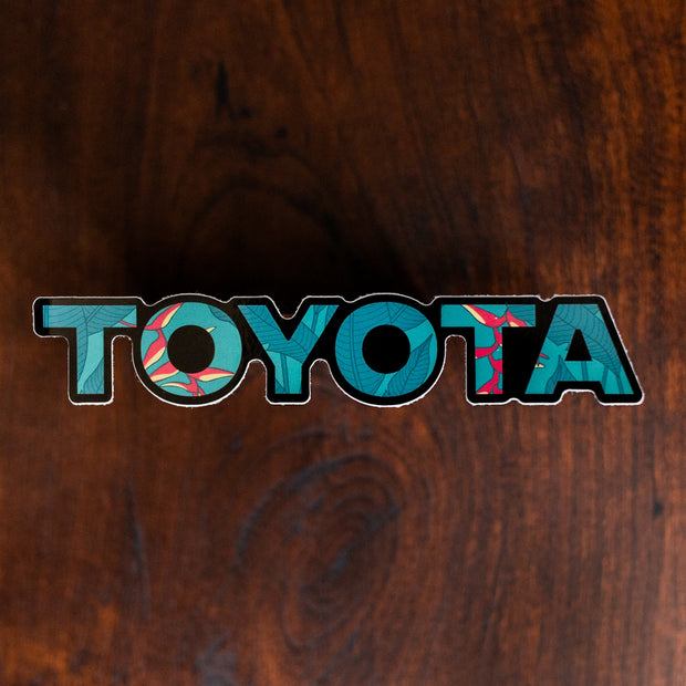 TOYOTA - Tropical Sticker V1