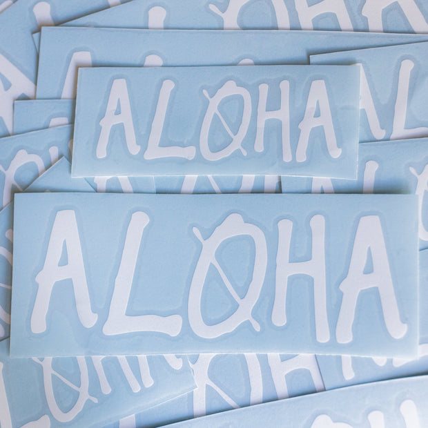 Stussy Aloha Decal