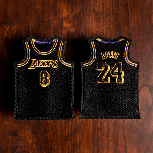 Kobe patch on sales jersey