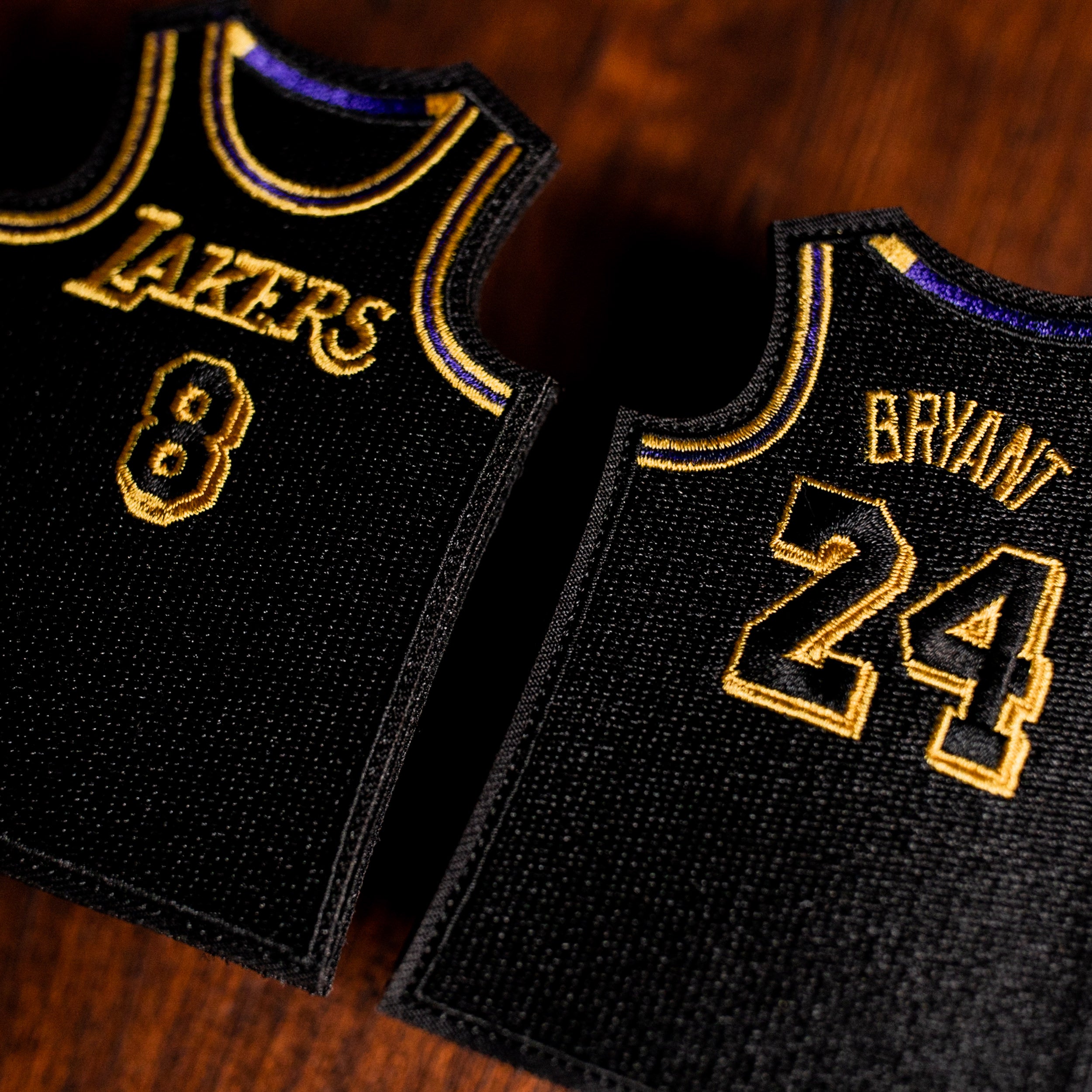 Mamba Kb Jersey Patch Patches Kobe Bryant Commemorative KB Patch