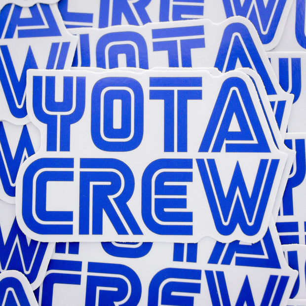 Sega Yota Crew Sticker - Hawaii Off Road Yotas