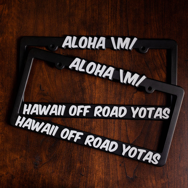 Hawaii Off Road Yotas License Cover