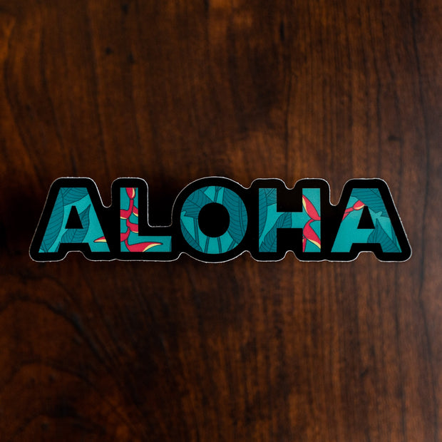 ALOHA - Tropical Sticker V1
